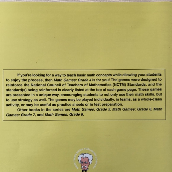 Math Activity Book Math Games Grade 4 - Picture 5 of 8